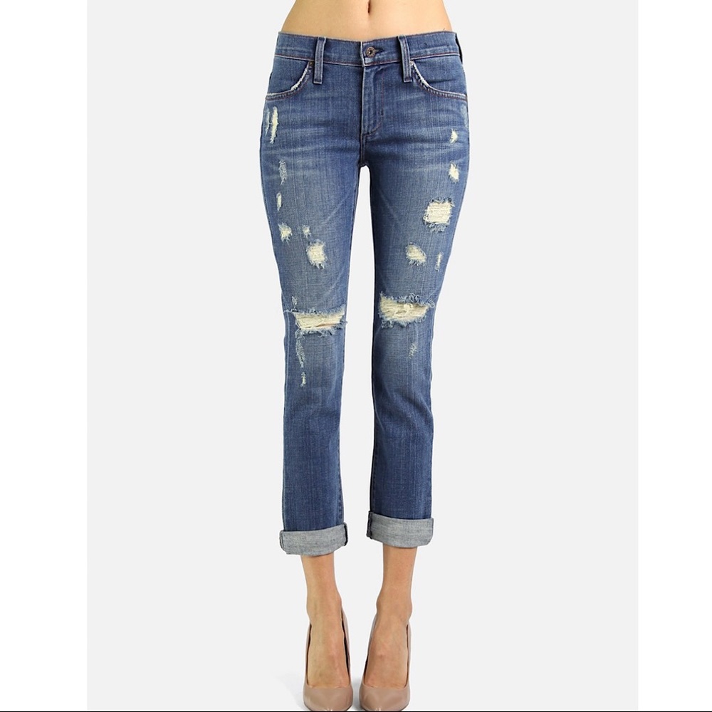 JAMES JEANS slouchy fit boyfriend jeans